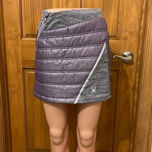 NWOT Spyder Purple Skirt Side Zip Size 8